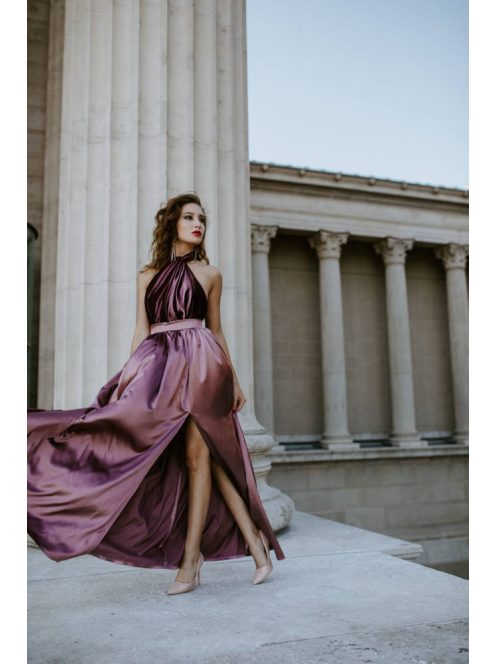 Staroružové maxi šaty