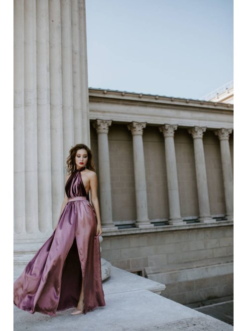 Staroružové maxi šaty