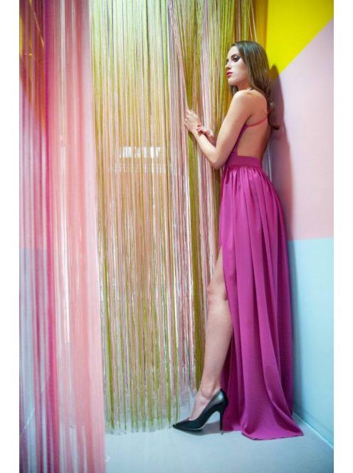 Bezchrbtové maxi šaty