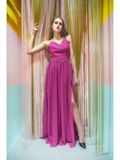 Bezchrbtové maxi šaty