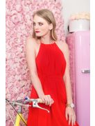 One size červené krátke šaty