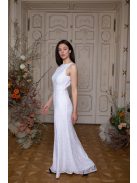 Čipkované šaty v štýle morskej panny