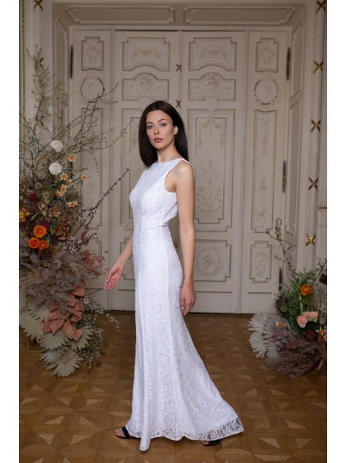 Čipkované šaty v štýle morskej panny