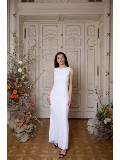 Čipkované šaty v štýle morskej panny