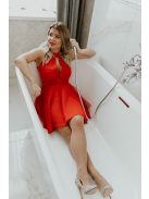 Červená tylová sukňa