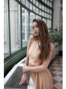 Jednoramenné maxi - zlaté