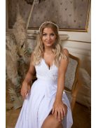 Čipkované body - biela