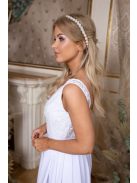 Čipkované body - biela