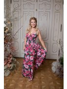 Abigél - maxi so vzorom ruže