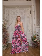 Abigél - maxi so vzorom ruže