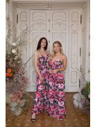 Abigél - maxi so vzorom ruže