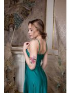 Abigél- zelené maxi šaty