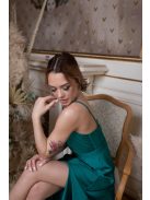 Abigél- zelené maxi šaty