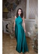 Vpredu uzlíkový detail maxi - zelená