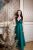 Abigél flitrované – zelené maxi šaty 