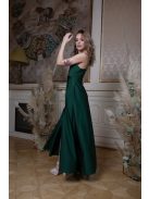 Abigél –  gobelín zelené maxi šaty