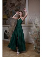 Abigél –  gobelín zelené maxi šaty