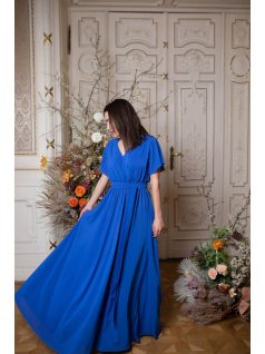 One-size s krátkym rukávom - kráľovsky modré