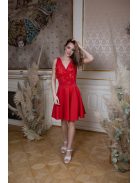 Mini šaty - červená