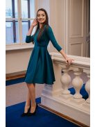  Moderate – petrolejovo modré šaty