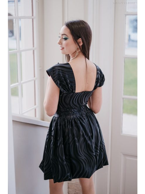 Wavy top - čierna