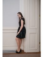 Wavy sukňa - čierna