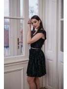 Wavy sukňa - čierna