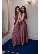 Mallow – staroružová maxi sukňa