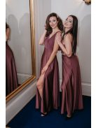 Mallow – staroružová maxi sukňa