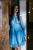 Graceful mini – modré čipkované mini šaty 