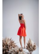 Yvone - červené mini šaty z elastického materiálu