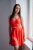 Yvone - červené mini šaty z elastického materiálu