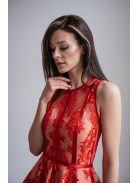 Alexa - mini šaty obohatené čipkou a saténom