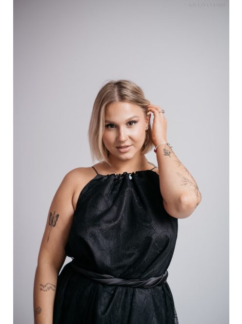 Čierna čipka one-size