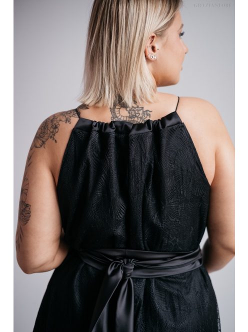 Čierna čipka one-size