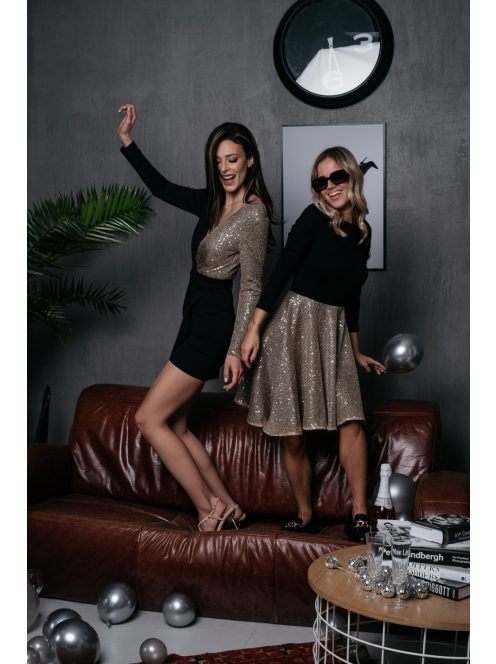 Gréta - asymetrické mini šaty