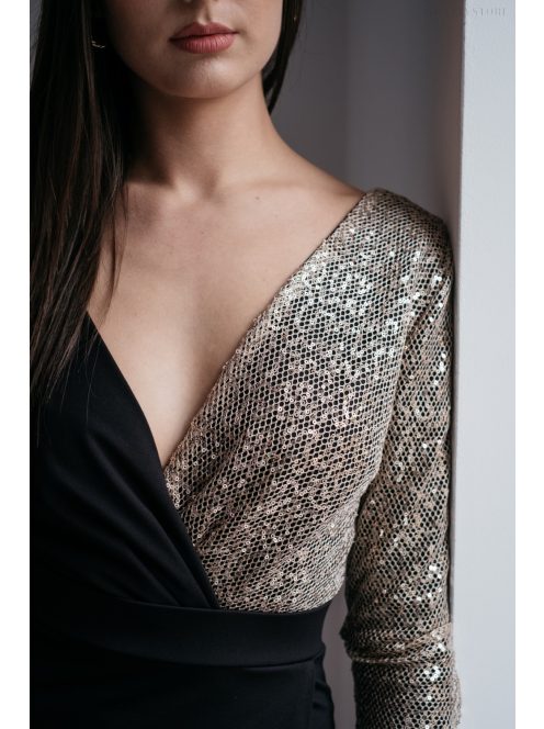 Gréta - asymetrické mini šaty