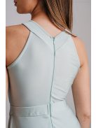 Eliza - nefritovo zelené špeciálne maxi šaty z elastického materiálu