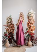 Zoe - maxi šaty z elastického materiálu vo farbe bolero