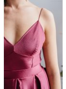 Zenina - maxi šaty s výstrihom do V a špagetovými ramienkami vo farbe bolero