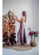 Gitta - maxi  šaty so špeciálnym riešením chrbta, v supernatural farbe