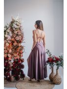 Gitta - maxi  šaty so špeciálnym riešením chrbta, v supernatural farbe