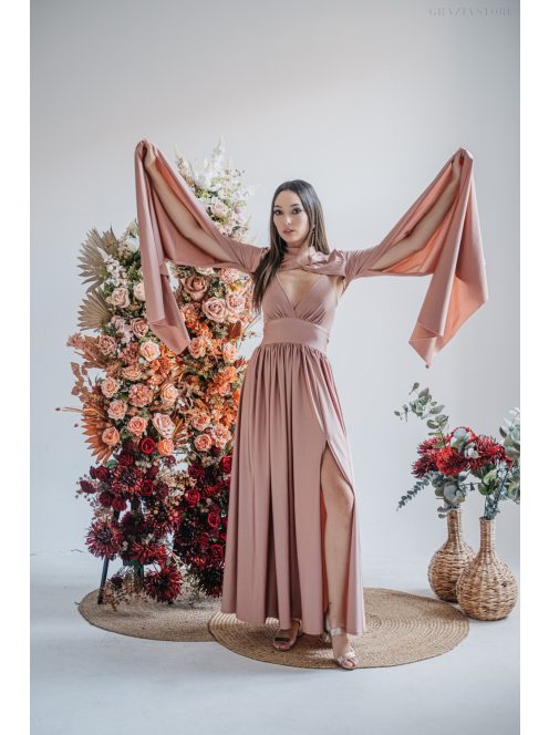 Linett - špeciálne bolerko v kávovo-krémovej farbe