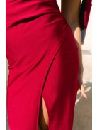 Heni – off-shoulder alkalmi ruha masnis részlettel shanghai színben